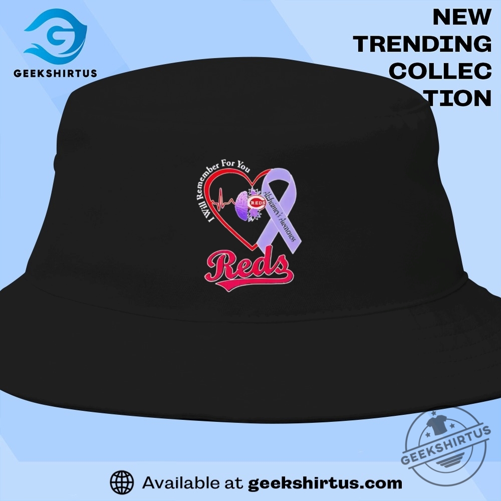 Cincinnati Reds I Will Remember For You Alzheimers Awareness T Shirt 9 Cincinnati Reds I Will Remember For You Alzheimer’s Awareness T Shirt