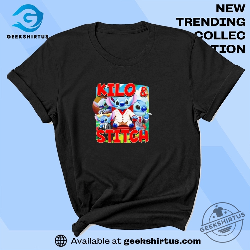 "Top 5 Unique T-Shirts: Style Meets Awareness and Creativity 2023" 7 Kilo And Stitch T Shirt