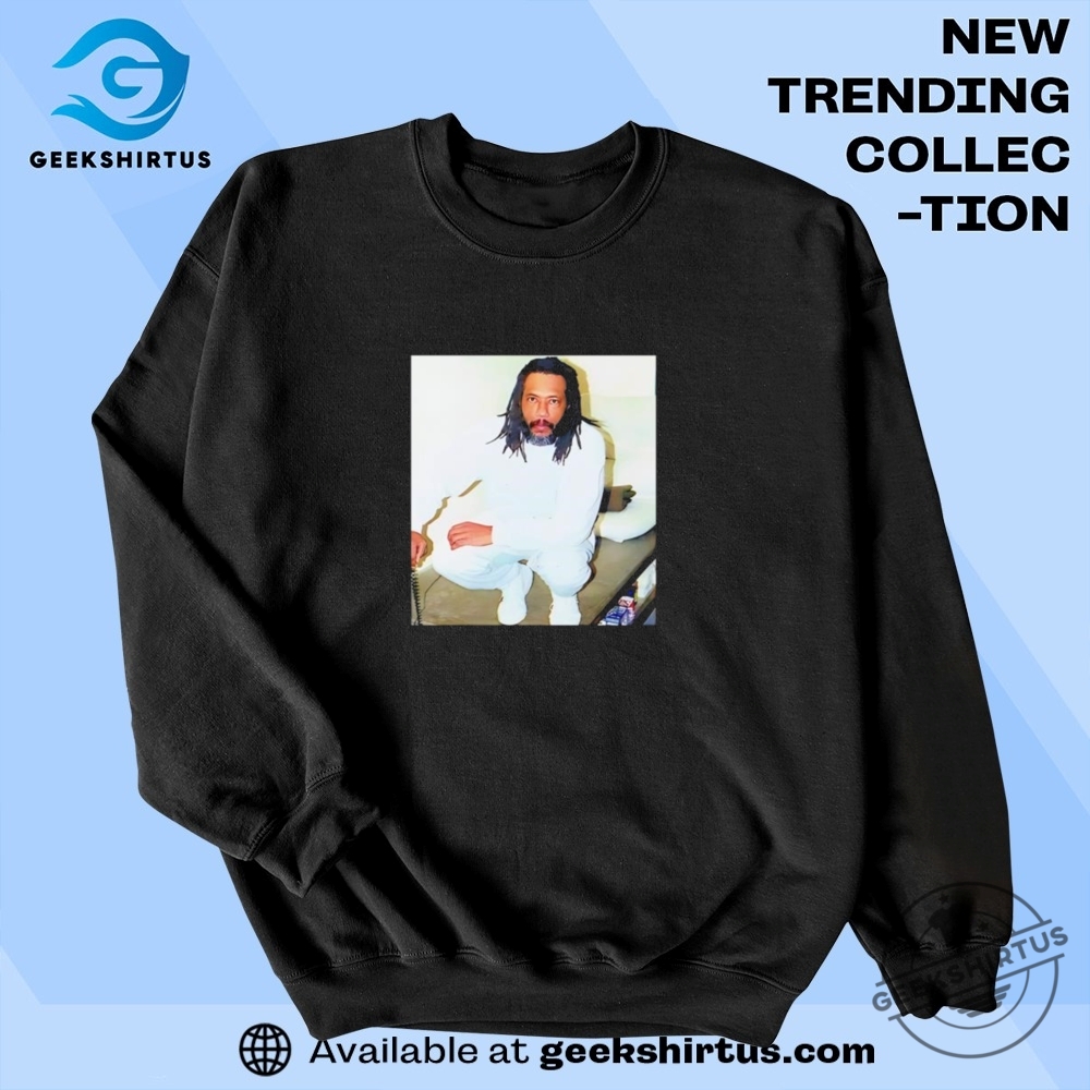 Kanye West Wearing Larry Hoover T Shirt 6 Kanye West Wearing Larry Hoover T Shirt