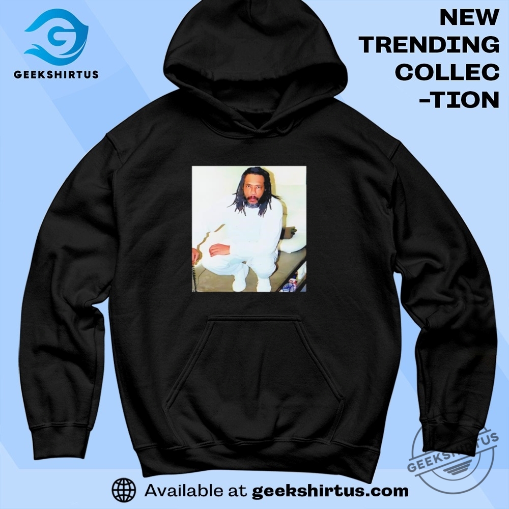 Kanye West Wearing Larry Hoover T Shirt 7 Kanye West Wearing Larry Hoover T Shirt