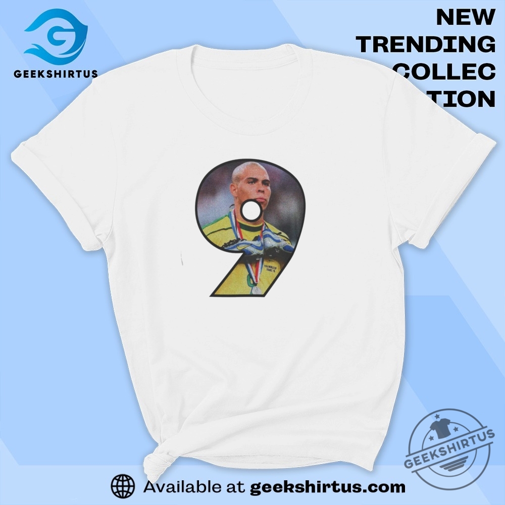 "Top 5 Unique T-Shirts: Style Meets Awareness and Creativity 2023" 19 R9 Ronaldo Nazário Brazil Unisex Football T Shirt