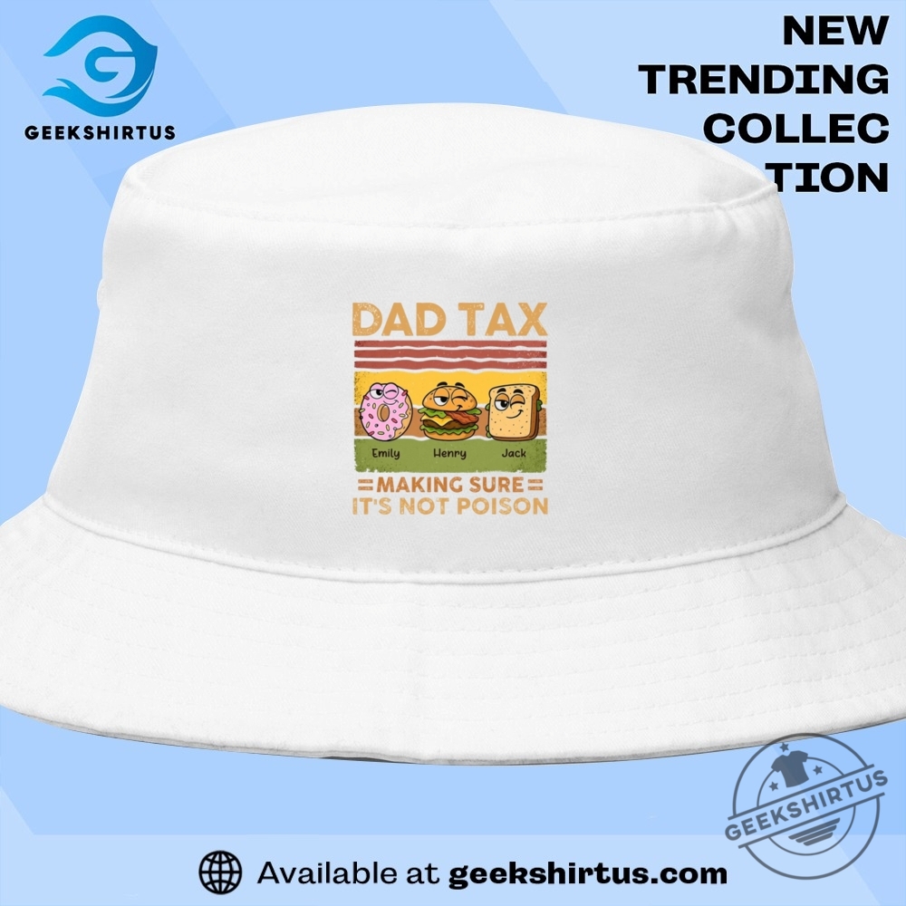 Dad Tax Activated Family Personalized T Shirt 9 Dad Tax Activated Family Personalized T Shirt