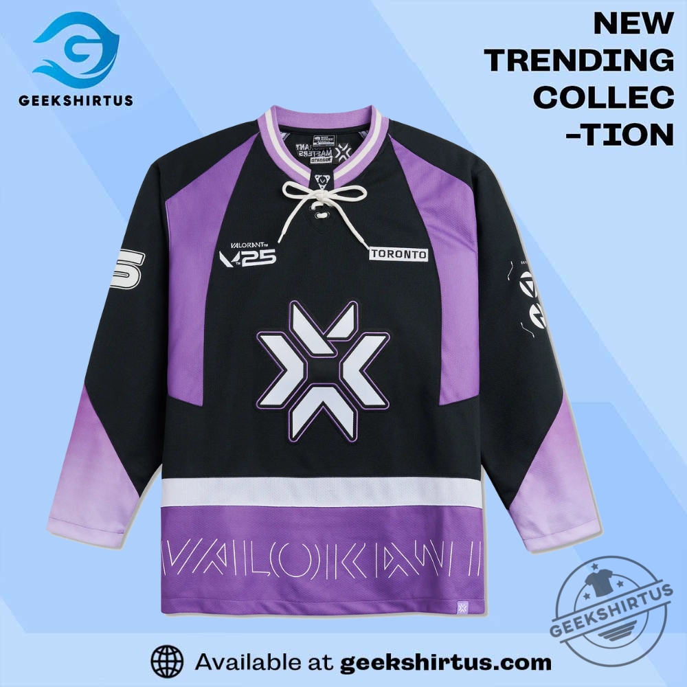 Valorant Masters Toronto 25 Hockey Jersey geekshirtus 1